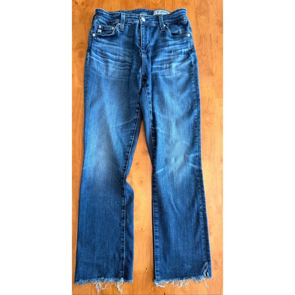 Ag Adriano Goldschmied Denim - AG Adriano Goldschmied Straight Leg Jeans in Blue